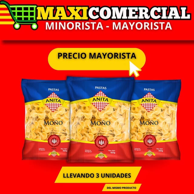 Oferta pastas Anita